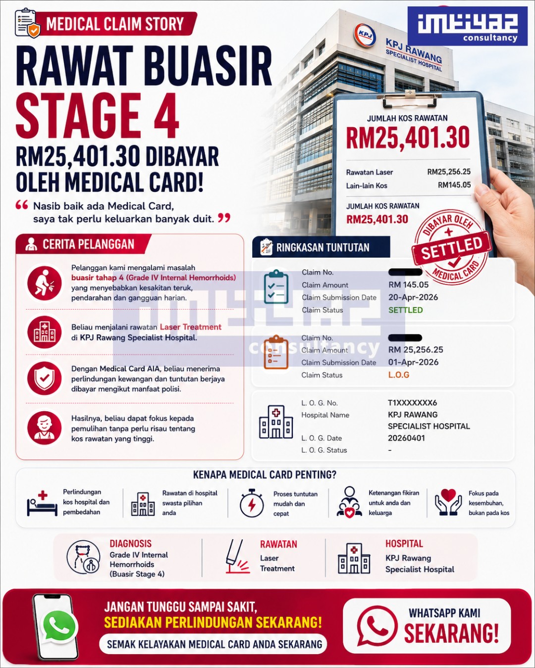 Kisah Tuntutan Buasir Stage 4